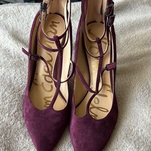 Sam Edelman Women's Burgundy Heels